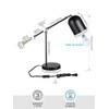 TORCHSTAR Adjustable Desk Lamp Aesthetic, AC 110-120V, Swing Arm Task
