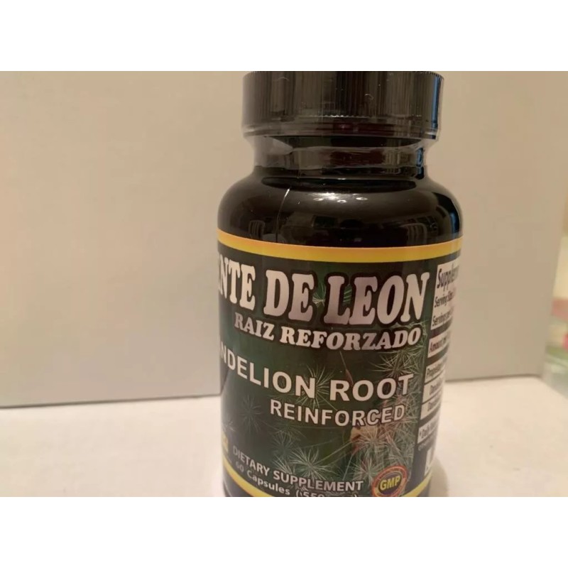 G.M.J New Dandelion Capsules Diente de Leon Raiz Reforzado Capsulas