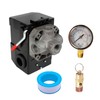 Kacarber Compresor de aire con interruptor de presión H/D de