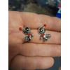 Voodoo Doll Earrings, Pair