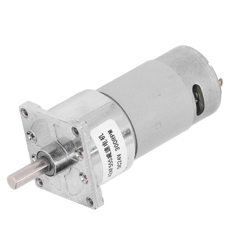 DC24V Gear Motor Self Locking Worm Speed Reduction Motor with