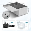 Pond Waterfall Spillway with Filter and Pump Kit - 304