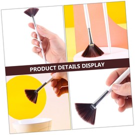Beavorty 2sets Face Mask Applicator Makeup Brush Clay Mask Tool Synthetic Hair 2pcs*2