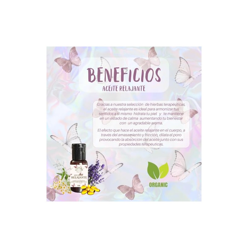 Dúo De Aceites Orgánicos Para Masaje Corporal Con Vitamina E