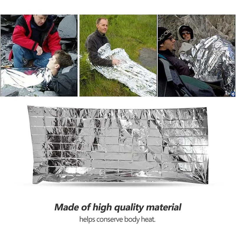 ANCLLO Emergency Survival Tent 59" x 95" Waterproof 2 Person