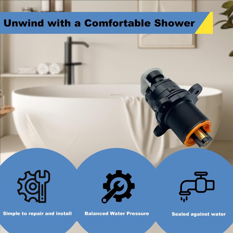 9745299 Pressure Balanced Cartridge fit for Pfister 0X8/JX8/VB8/JV8 Tub Shower
