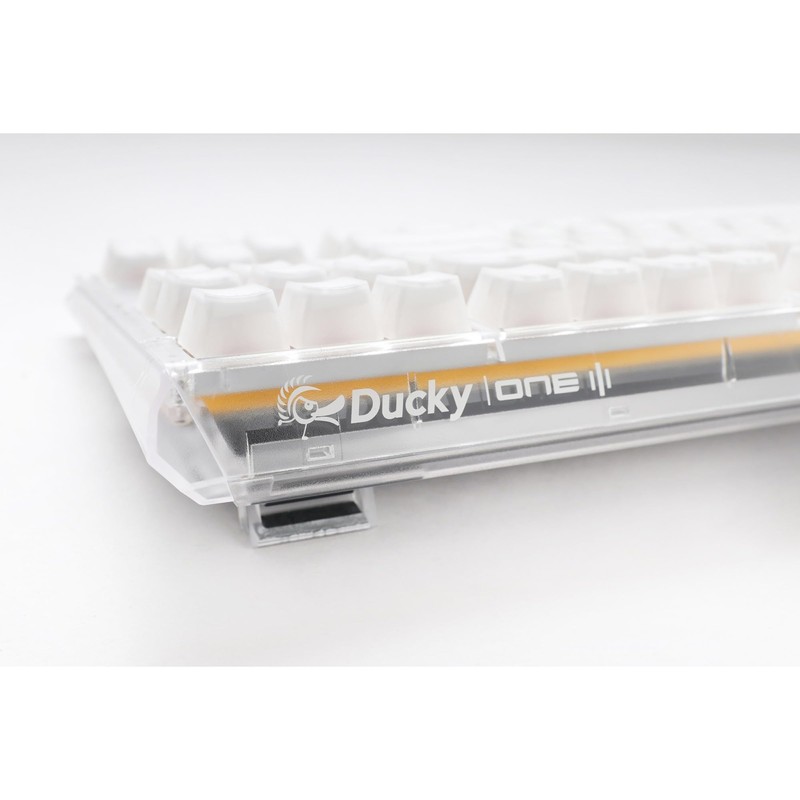 Ducky One 3 Aura Clear White Hotswap RGB Double Shot
