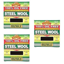 Briwax Oil-Free Steel Wool 0000 (Тhrее Расk)