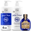 Park Jun Beauty Lab Blue Label Argan Oil + Shampoo + Treatment, 4 Sets / 박준뷰티랩 블루라벨 아르간 오일 + 샴푸 + 트리트먼트, 4세트