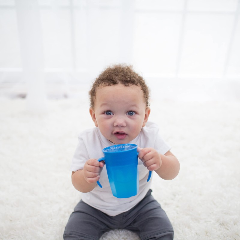 Dr. Brown's Cheers 360 Spoutless Training Cup, 6m+, 7 Ounce,