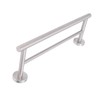 Double Bath Towel Bar Modern Style Stainless Steel Towel Holder