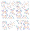 HyzaPhix Window Clings Anti-Collision Suncatcher Sticker Stained Glass Window Film