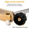 NUPICK 12FT 0-30 PSI Adjustable High Pressure Propane Regulator with