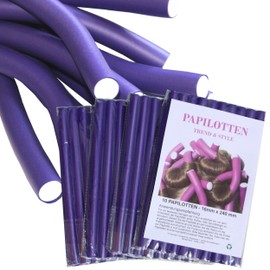 - 10 to 60 Foam Rollers, Diameter 16 x 240 mm, Flex Roller, Hairdressing Supplies for Curling Hair