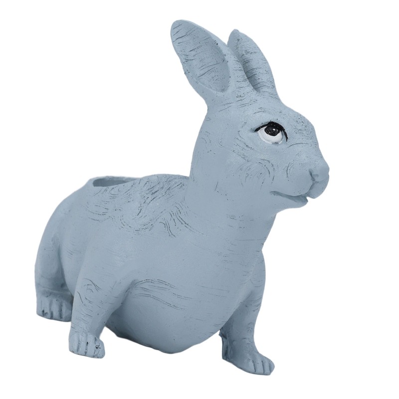 Rabbit Planter Animal Shaped Cartoon Succulent Plant Pot Garden Decoration