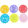 Genérico Portavasos Mexicanos Set de 6, Estilo Papel Picado, Diseño