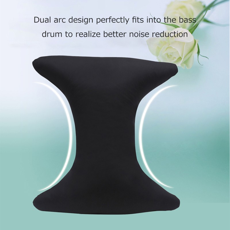 Bass Drum Damper Adhesive Bass Drum Sound-absorbing Pillow Drum Practice