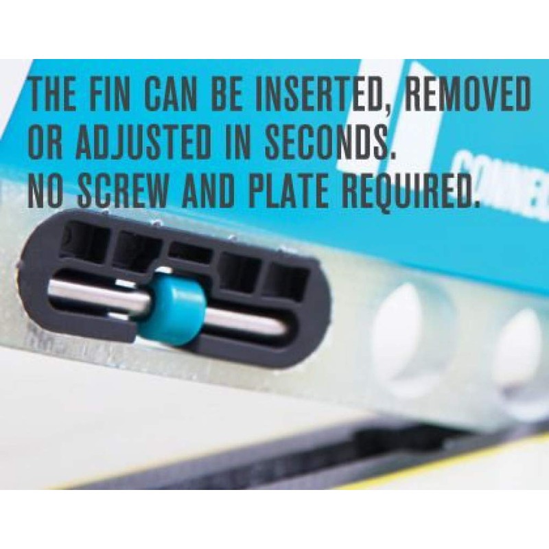 FCS Unisex II Connect PG Fin / Clear / 7"