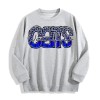 Wildcats Leopard Blue Graphic Crewneck Sweatshirt, US Warehouse, 6 ColorsSize: