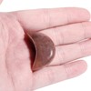 Cheungshing 5 Pcs Cresent Moon Reiki Crystal Polished Palm Worry