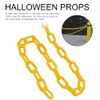 iplusmile Plastic Chain Barrier Caution Security Chain Crowd Control Decorative