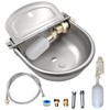Paiaojia Automatic Water Bowl 304 Stainless Steel Pet Water Dispenser