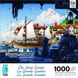 The Great Escape The Fishing Boat Sets Sail Jigsaw Puzzle