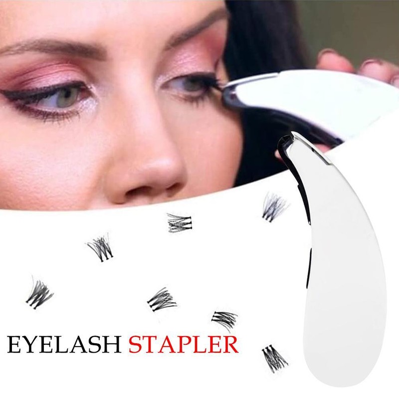 Beginner Eyelash Stapler with 45 False Eye Lash Buds False