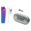 Clipper New Clipper Metal Lighter - Rainbow Color Bundles with