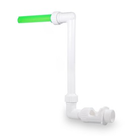 Ysyaxsyt Pool Fountain Light, Waterfall Fountain Light Fountain for Above and Inground Pools with Adjustable Fun Sprinkler(B)