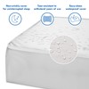 DaVinci Deluxe Coil Waterproof MINI Crib Mattress in White, Firm