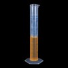 sourcing map Plastic Graduated Cylinder, 50ml Measuring Cylinder, Test Tube