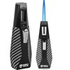 Butane Torch Lighter， Refillable Butane Torch with Safety Lock， Adjustable