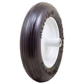 Marathon 3.50/2.50-8" Flat Free Tire on Wheel, 6" Hub, 5/8" Bearings