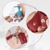 Unaone 1oz/30ml Hand Sanitizer Holder Travel Size, Leather Sanitizer Holder