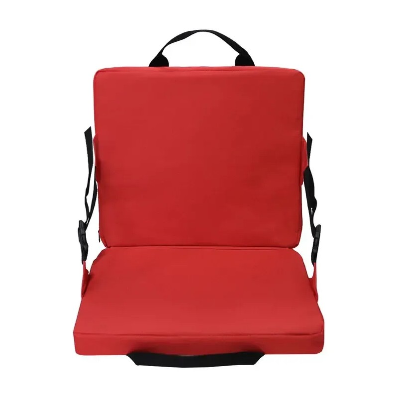 Cojín Plegable Para Silla, Cojín De Estadio Con Respaldo