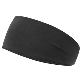 Ronhill Running, Reversible Headband, All Black, S/M
