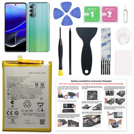 MAXSHARKS New Upgraded Battery for Moto G Stylus 2022 5G, MD50 Battery Compatible with Motorola G Stylus 2022 5G XT2215, with Instruction & Tools