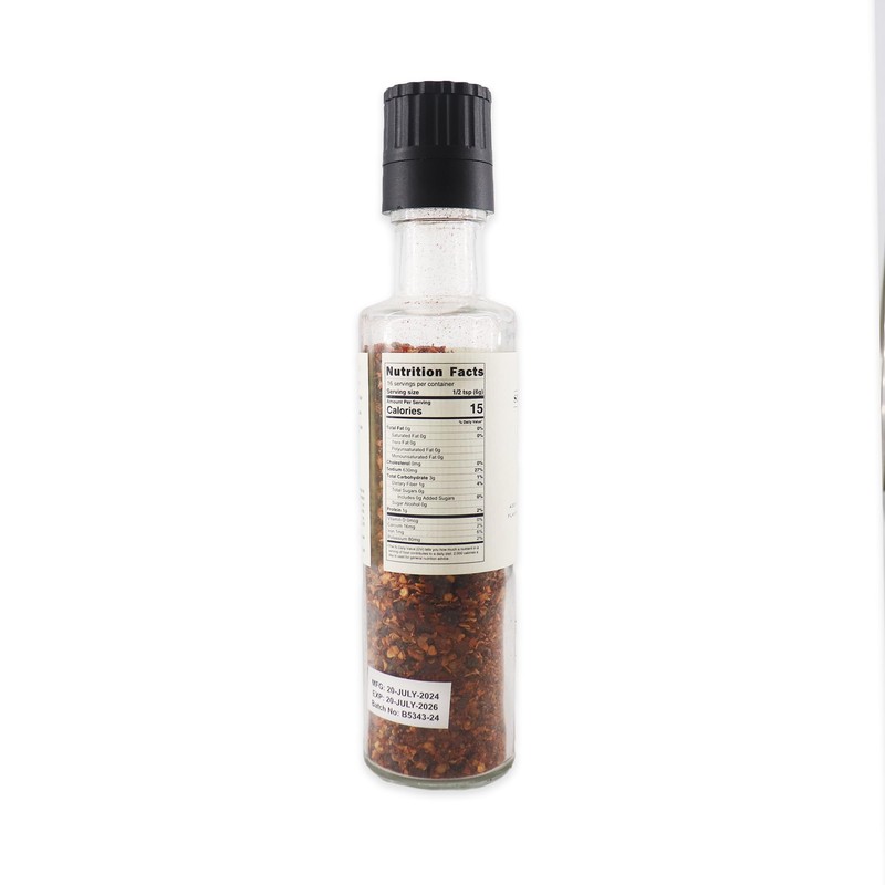 Silk Route Spice Company Refillable Glass Mill Chilli Lovers 94