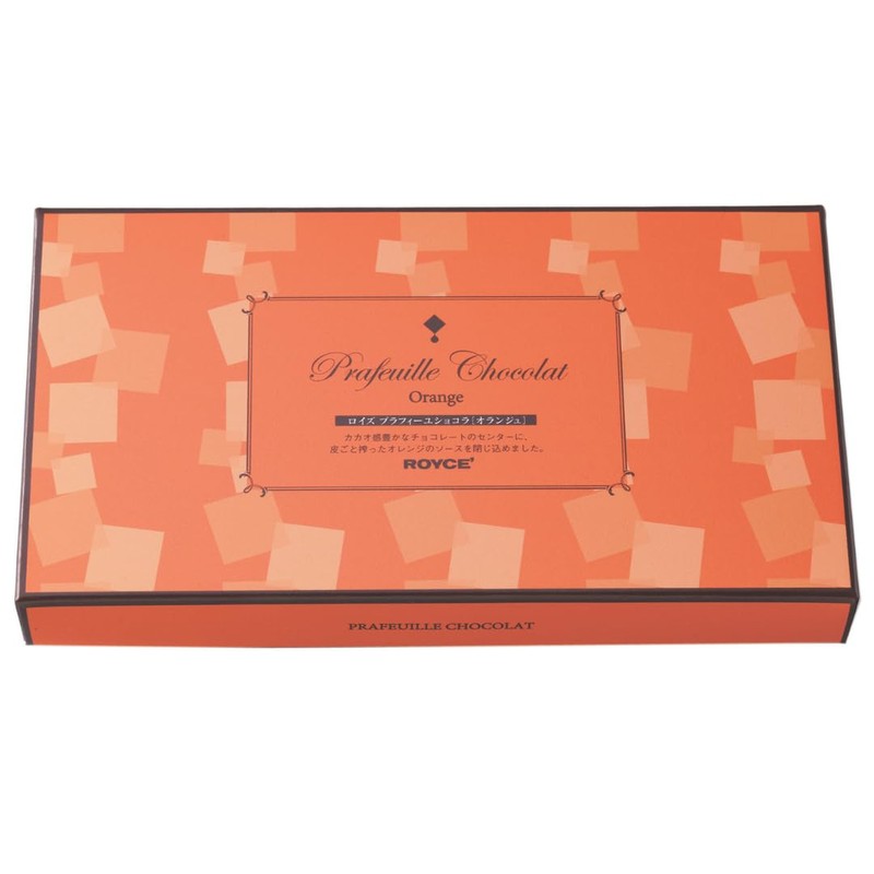 ROYCE' Praffille Chocolat Orange 30 Pieces (x1)