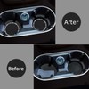 yousheng 2PCS Bling Car Cup Coaster, Universal Vehicle Bling Holder