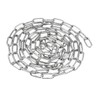 sourcing map Stainless Steel 304 Hardened Proof Coil Chain 1m