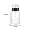 2 Pcs 200ml(6.8oz) Pump Dispenser Bottle for Nail Polish Remover