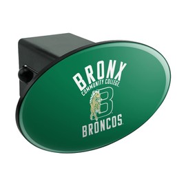GRAPHICS & MORE Bronx Community College Broncos Logo Oval Tow Hitch Cover Trailer Plug Insert 2"