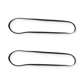 JEYORZY 2 x Replacement Straps for Turntable, Turntable Belt, Turntable Rubber Band, Phonograph Replacement Belt, for Drive Performance and Perfect Music Enjoyment, Recorder Parts, Phonograph Belt