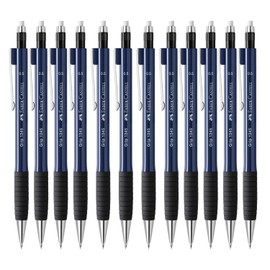 FABER-CASTELL Grip 205265 Mechanical Pencil Navy Blue, 12 Pencils, 0.5 mm, Hardness B