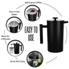 Utopia Kitchen French Press Coffee Maker, Double Wall Insulated Stainless