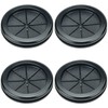 4pcs Rubber Grommets for Wiring, Double Sided Hole Plugs Ring