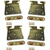 RUIAN Bed Hinge Universal C-Bed Rail Brackets Hinge 2 Hooks