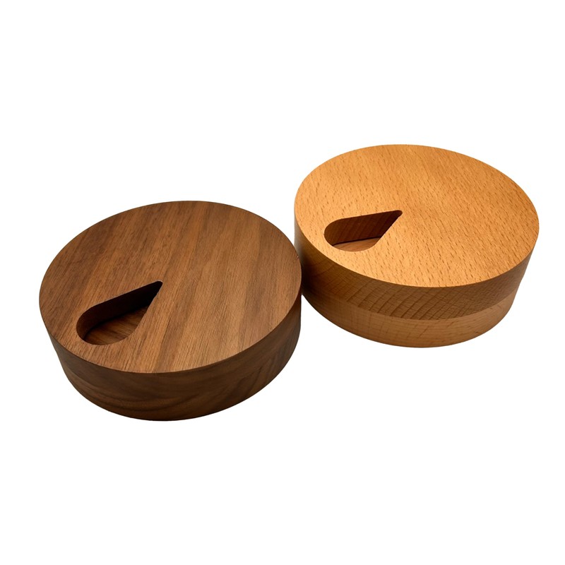 Wooden 7 Days Pill Box (Solid Walnut - Engraved)